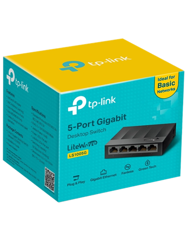 Switch Desktop cu 5 porturi 10/100 /1000Mbps LS1005G TP-LINK