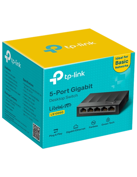 Switch Desktop cu 5 porturi 10/100 /1000Mbps LS1005G TP-LINK