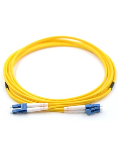 Патч-корд APC Electronic LC-LC Duplex 3M SM, 3м, Жёлтый