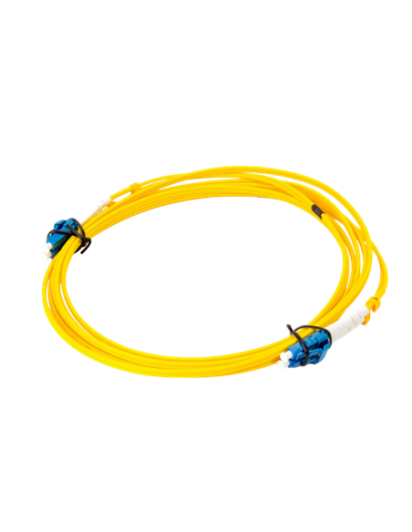 Патч-корд APC Electronic LC-LC Duplex 3M SM, 3м, Жёлтый