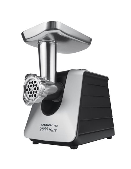 Mașină de tocat carne Polaris PMG2546, Oțel Inoxidabil Negru