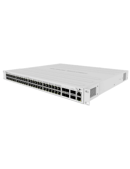 Router MikroTik CRS354-48P-4S+2Q+RM, Alb