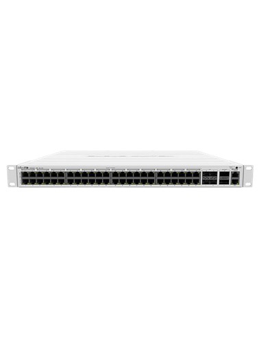 Router MikroTik CRS354-48P-4S+2Q+RM, Alb