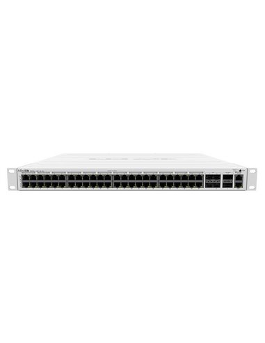 Router MikroTik CRS354-48P-4S+2Q+RM, Alb