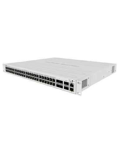 Router MikroTik CRS354-48P-4S+2Q+RM, Alb