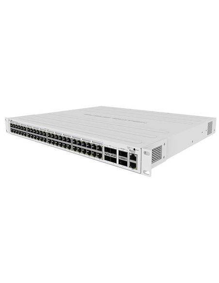 Router MikroTik CRS354-48P-4S+2Q+RM, Alb