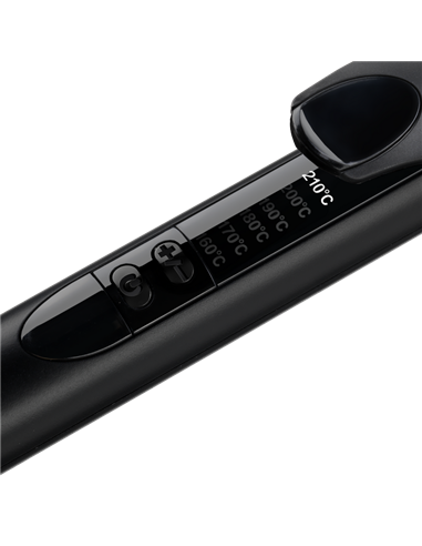 Ondulator de păr BaByliss C452E, Negru | Roz