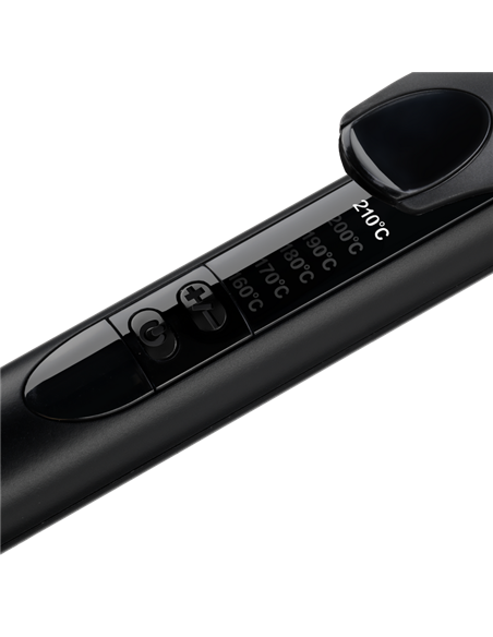 Ondulator de păr BaByliss C452E, Negru | Roz