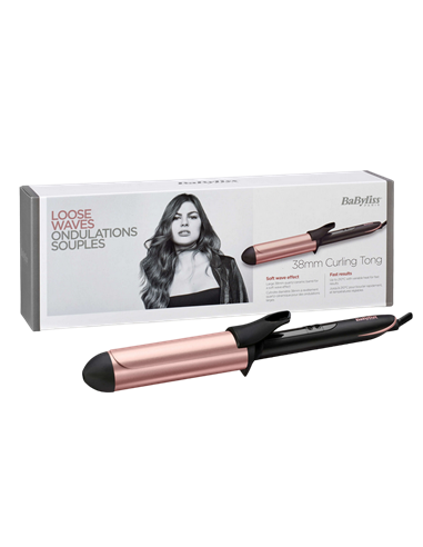 Плойка BaByliss Rose Quartz C453E, Чёрный | Розовый