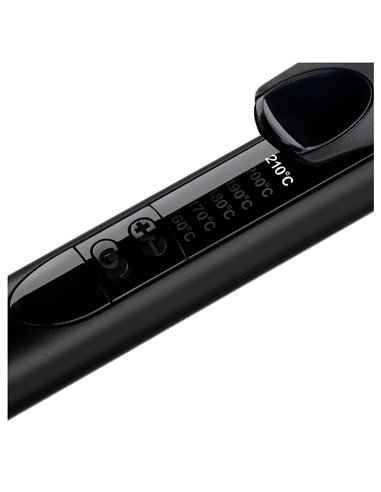 Ondulator de păr BaByliss Rose Quartz C453E, Negru | Roz