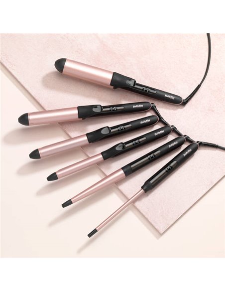 Плойка BaByliss Rose Quartz C453E, Чёрный | Розовый