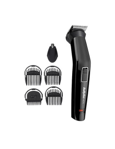 Trimmer pentru bărbați BaByliss 6-in-1 Multi Trimmer MT725E, Negru