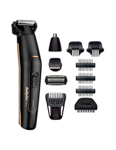 Мужской Триммер BaByliss 11-in-1 Carbon Titanium Multi Trimmer MT860E, Чёрный