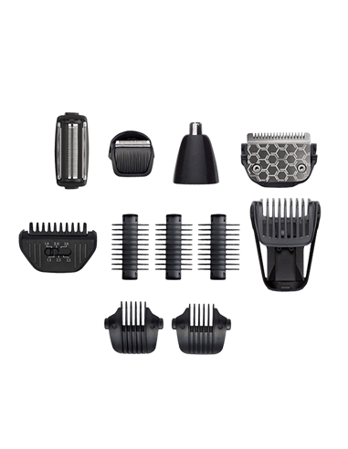 Trimmer pentru bărbați BaByliss 11-in-1 Carbon Titanium Multi Trimmer MT860E, Negru