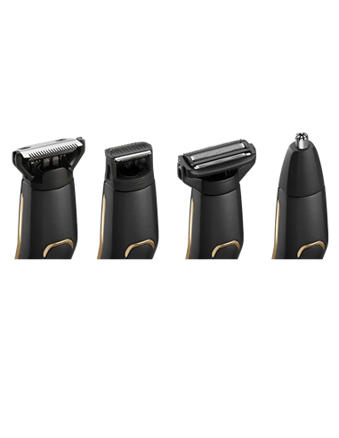 Trimmer pentru bărbați BaByliss 11-in-1 Carbon Titanium Multi Trimmer MT860E, Negru