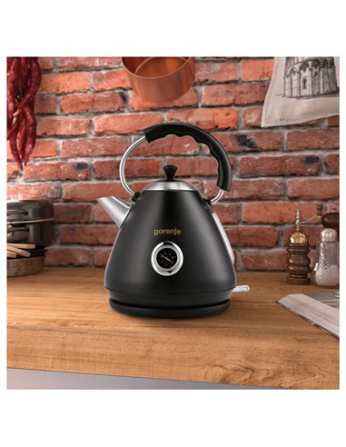 Fierbător electric Gorenje K17CLBK, Negru
