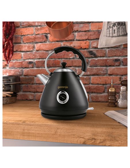 Fierbător electric Gorenje K17CLBK, Negru
