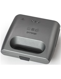 Aparat pentru sandwich multifunctional Gorenje SM703GCG, Argintiu 2