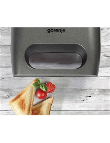 Сэндвичница-Мультипекарь Gorenje SM703GCG, Серебристый
