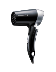 Компактный фен Remington On The Go D2400, 1400Вт, Чёрный