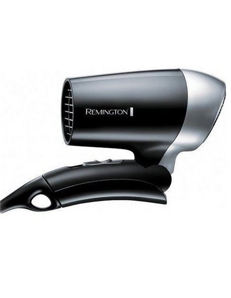 Uscător de păr compact Remington On The Go D2400, 1400W, Negru