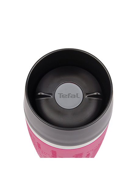 Cană termos Tefal K3087114, 0,36L, Roz