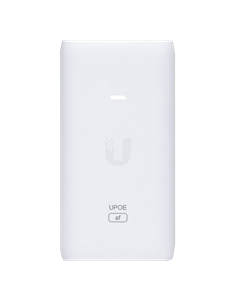 Injector PoE Ubiquiti U-POE-AF, Alb