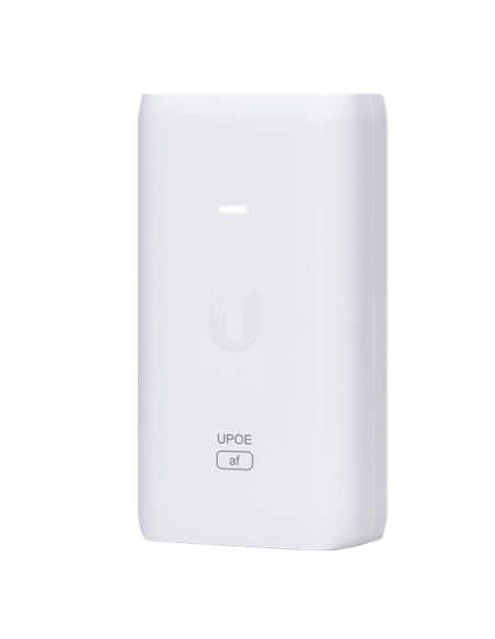 Injector PoE Ubiquiti U-POE-AF, Alb