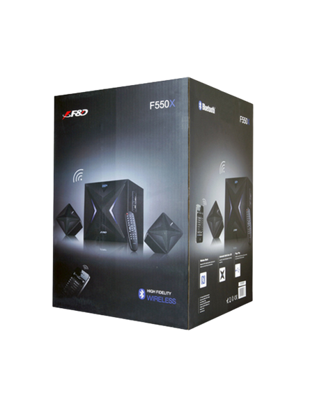 Boxe pentru calculator 2.1 F&D F550X, Negru