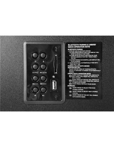 Boxe pentru calculator 2.1 F&D F550X, Negru