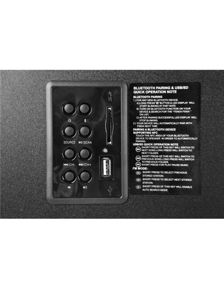 Boxe pentru calculator 2.1 F&D F550X, Negru