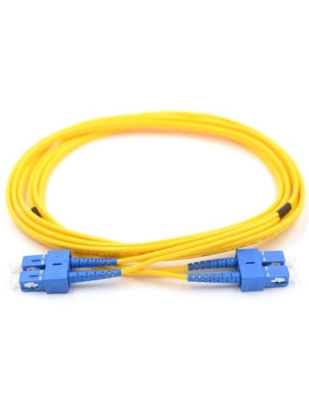 Patch cord APC Electronic FO-P012, 10m, Galben