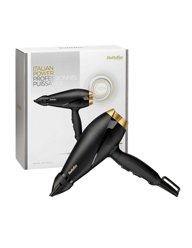 Uscător de păr BaByliss Power Pro 6704E, 2000 W, Negru