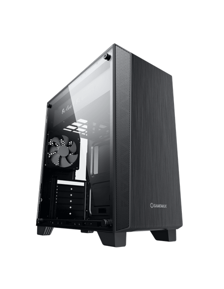 Компьютерный корпус Gamemax Nova N5, Midi-Tower, Без блока питания, Чёрный