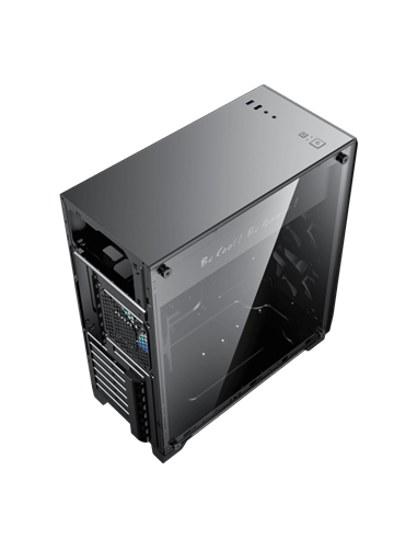 Carcasă PC Gamemax Nova N5, Midi-Tower, Fără PSU, Negru