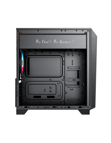 Компьютерный корпус Gamemax Nova N5, Midi-Tower, Без блока питания, Чёрный
