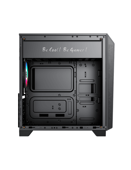 Компьютерный корпус Gamemax Nova N5, Midi-Tower, Без блока питания, Чёрный