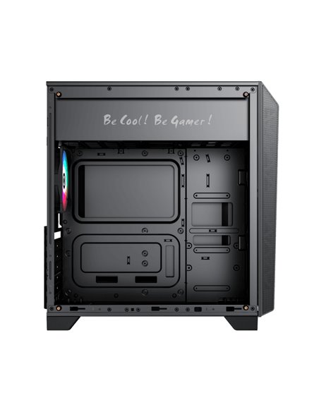 Carcasă PC Gamemax Nova N5, Midi-Tower, Fără PSU, Negru