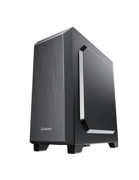 Carcasă PC Gamemax Nova N5, Midi-Tower, Fără PSU, Negru
