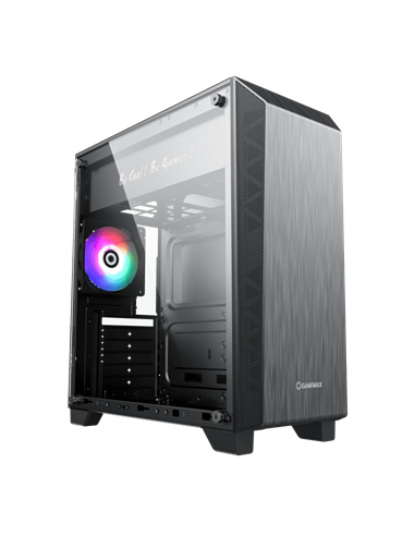Carcasă PC Gamemax Nova N5, Midi-Tower, Fără PSU, Negru