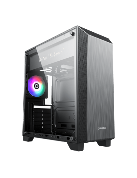 Carcasă PC Gamemax Nova N5, Midi-Tower, Fără PSU, Negru