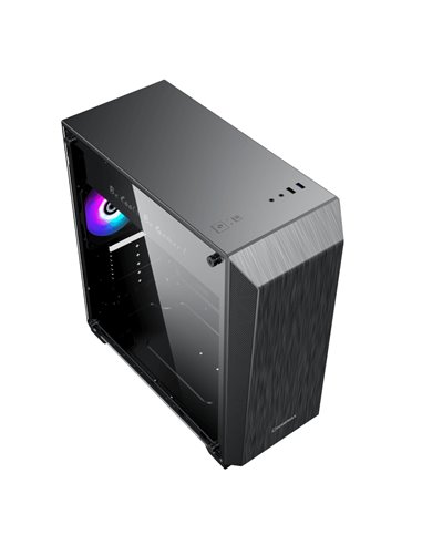 Компьютерный корпус Gamemax Nova N5, Midi-Tower, Без блока питания, Чёрный