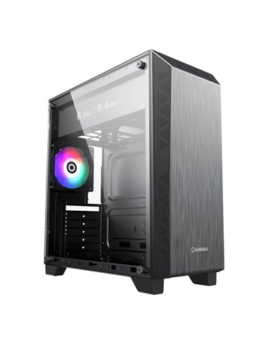Компьютерный корпус Gamemax Nova N5, Midi-Tower, Без блока питания, Чёрный