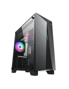 Компьютерный корпус Gamemax Nova N6, Midi-Tower, Без блока питания, Чёрный
