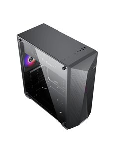 Компьютерный корпус Gamemax Nova N6, Midi-Tower, Без блока питания, Чёрный 2