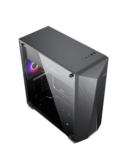 Carcasă PC Gamemax Nova N6, Midi-Tower, Fără PSU, Negru