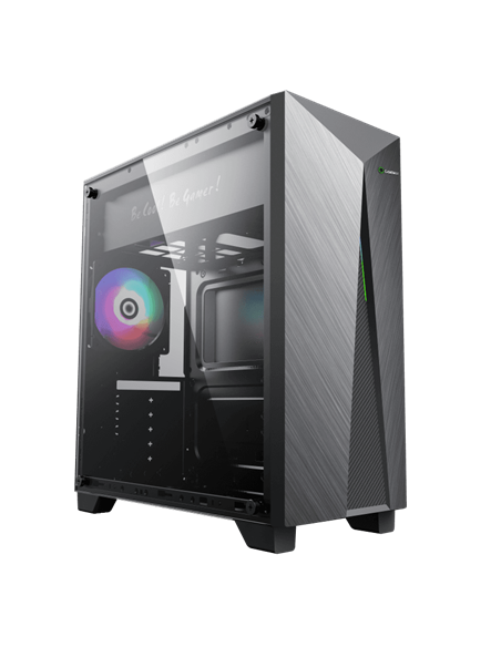 Carcasă PC Gamemax Nova N6, Midi-Tower, Fără PSU, Negru