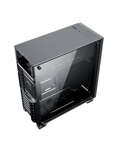 Carcasă PC Gamemax Nova N6, Midi-Tower, Fără PSU, Negru