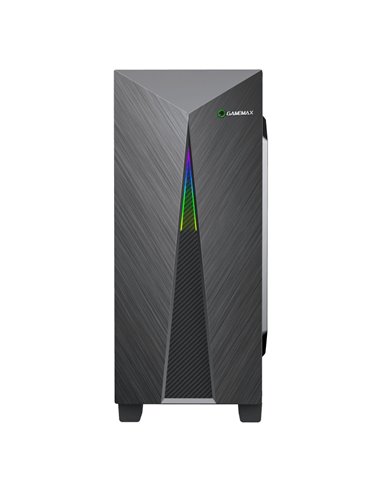 Компьютерный корпус Gamemax Nova N6, Midi-Tower, Без блока питания, Чёрный