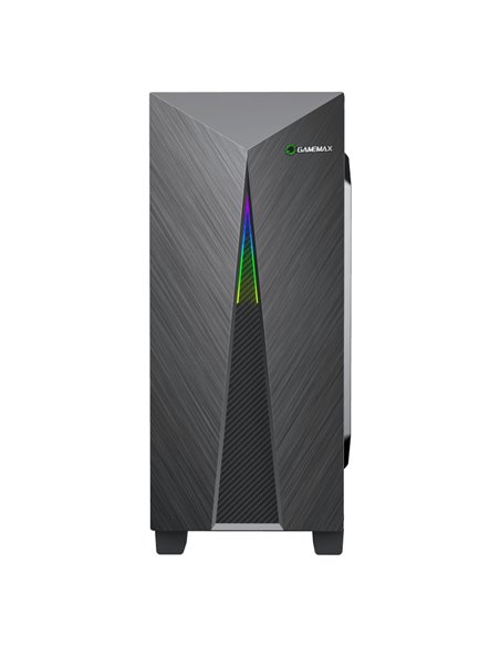 Компьютерный корпус Gamemax Nova N6, Midi-Tower, Без блока питания, Чёрный